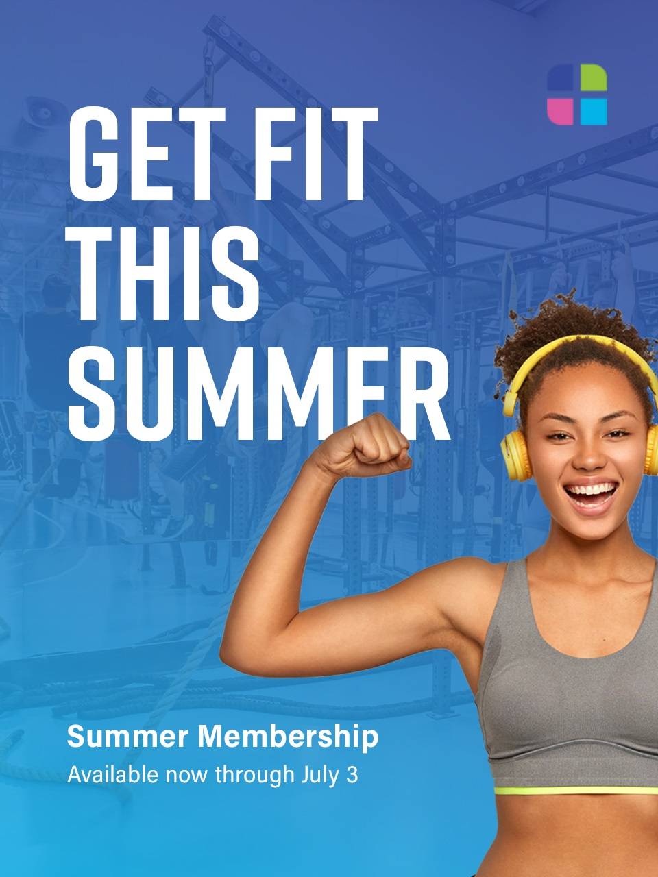 Summer Membership at Courts Plus available through July 3