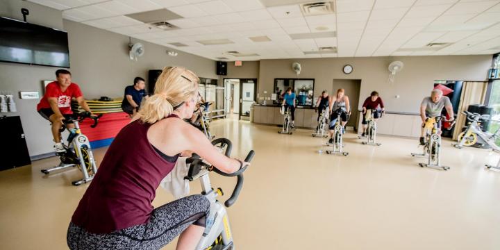 Elmhurst indoor cycling workout