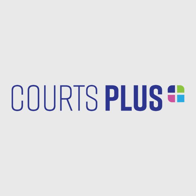 Courts Plus logo