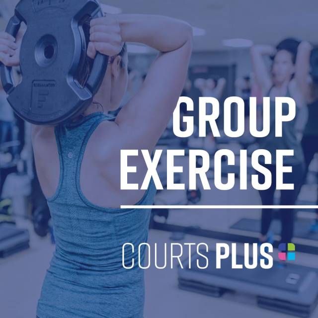 Group exercise room Courts Plus Elmhurst Illinois