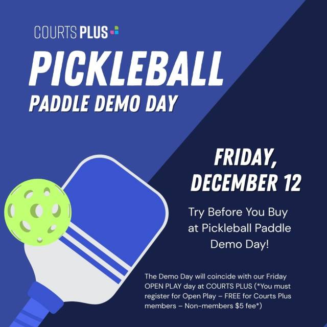 Pickleball Paddle Demo Day