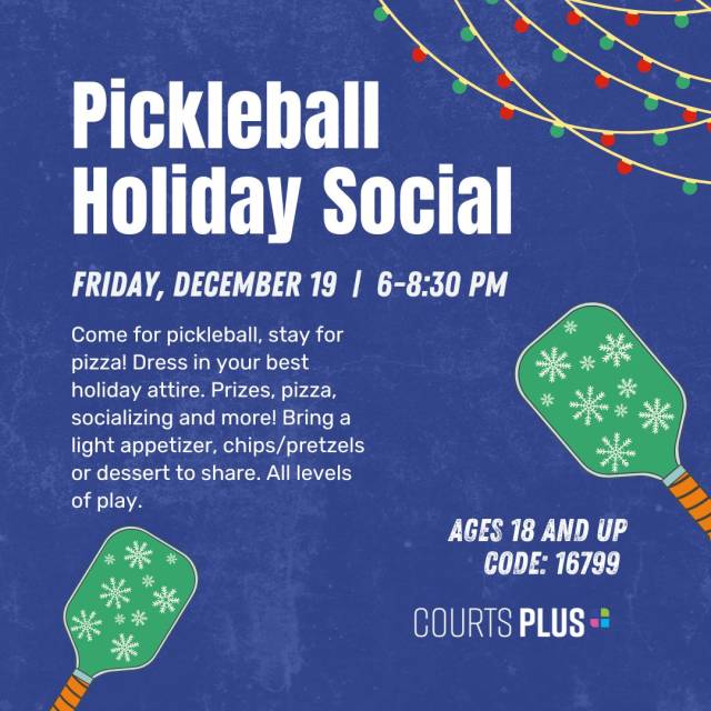 Pickleball Holiday Social