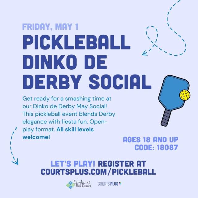Pickleball Social event on May 1