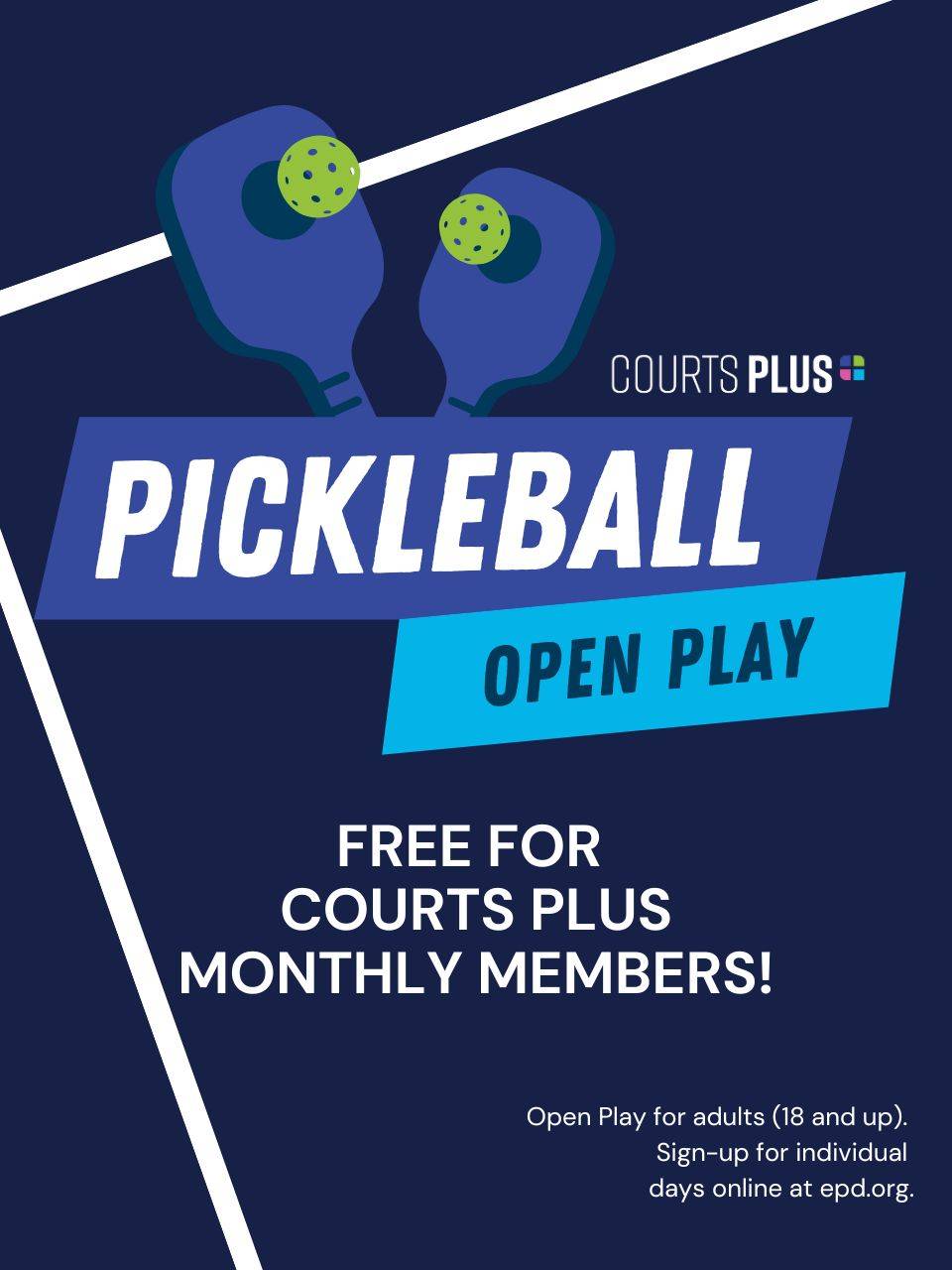 Pickleball Open Play free